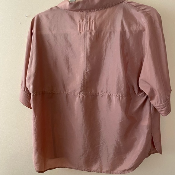 BCBGeneration Women’s Button Down Blush/Dusty Pink Size S - Picture 3 of 5